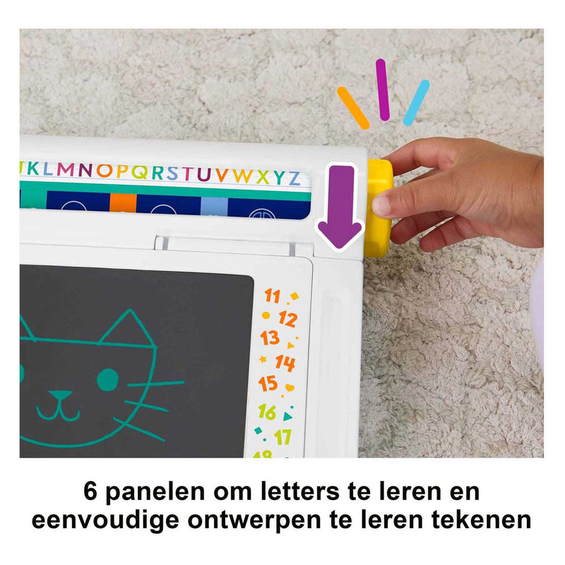 Afbeelding laden in galerijviewer, Fisher-price leer- en tekenpad
