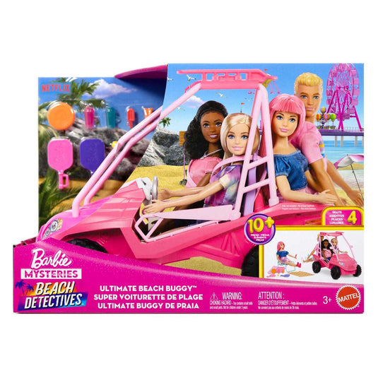 Mattel barbie mysteries beach detectives beach buggy
