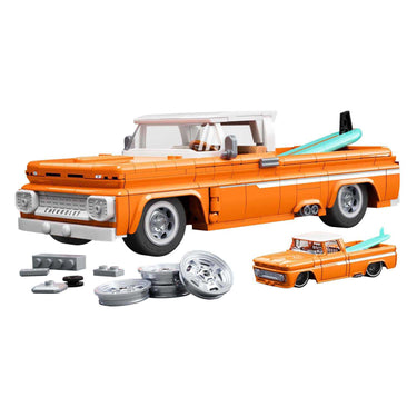 Hot wheels brick shop elite series chevy 1:32 bouwset - 858dlg.