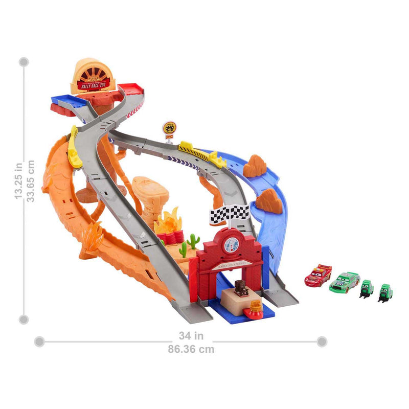 Chargez l'image dans la visionneuse de la galerie, Disney pixar cars disney en pixar cars reddingsweg racebaan
