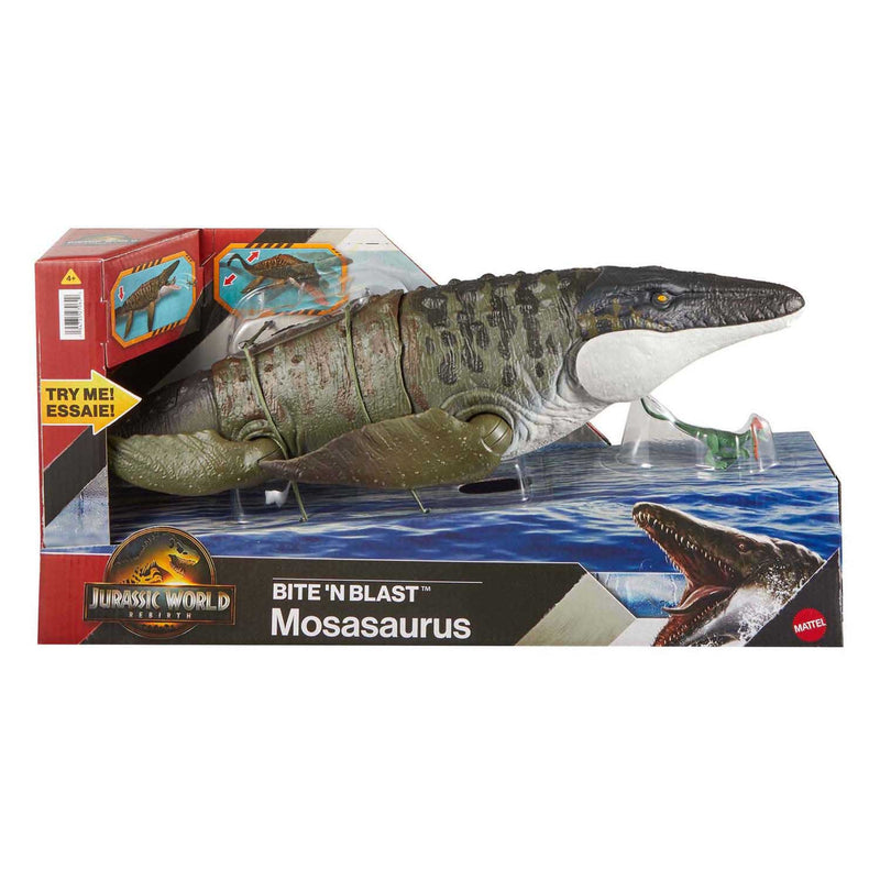 ギャラリービューアに画像をロードする, Mattel jurassic world rebirth mosasaurus
