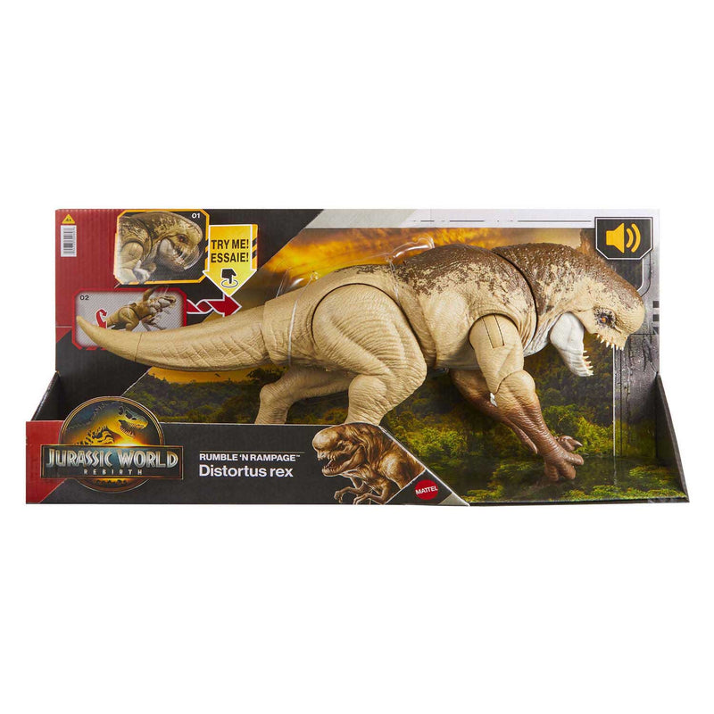 ギャラリービューアに画像をロードする, Mattel jurassic world rebirth distortus rex
