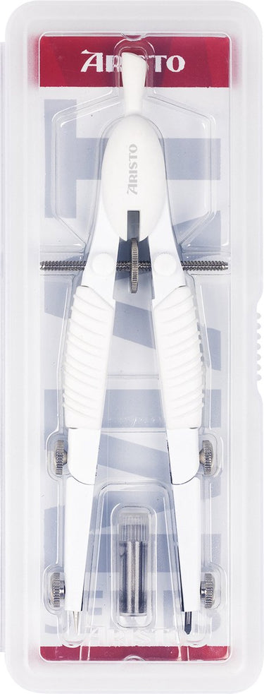 Aristo snelverstelpasser - topline - lengte 17cm - diameter 370mm - mat wit - ar-55815