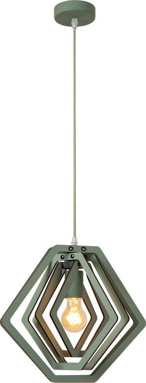 Lucide mauro - hanglamp kinderkamer - 1xe27 - groen