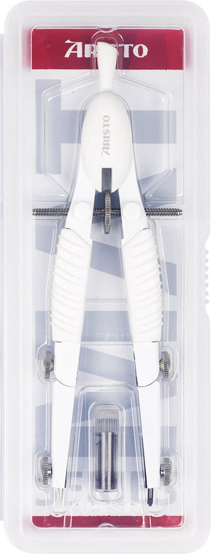 Aristo snelverstelpasser - topline - lengte 17cm - diameter 370mm - mat wit - ar-55815