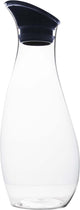 Gimex - karaf - met deksel - 1 liter - marineblauw