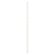 Bindruggen gbc plastic a4 10mm wit capaciteit 65vel