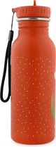 Trixie drinkfles - mr. parrot - rvs waterfles voor kinderen - 500ml - lekvrije fles - rood - papegaai