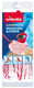 Vileda supermocio microfiber power vervanging - 1 per verpakking - geschikt voor alle franjemopsystemen van