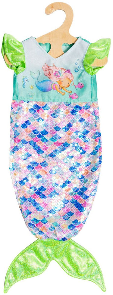 Nines d'onil poppen zeemeerminjurk yara, 28-35 cm