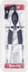 Aristo snelverstelpasser - topline - lengte 17cm - diameter 370mm - zwart wit - ar-55748