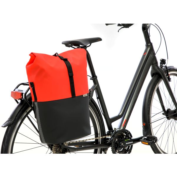 Load image into Gallery viewer, Newlooxs Tas New Nyborg Single Red Black
