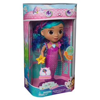 Gabby's poppenhuis gabby’s poppenhuis de film –zeemeermin pop met licht en geluid