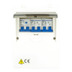 Ngk zekeriast 6-modules met dubbelpolige zekeringautomaten b10a en b16a en 30ma aardlekschakelaar