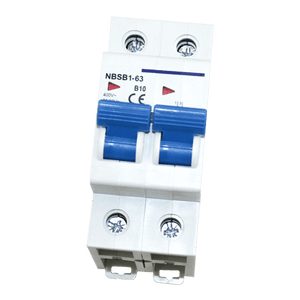 Dubbelpolige zekeringautomaat b10a