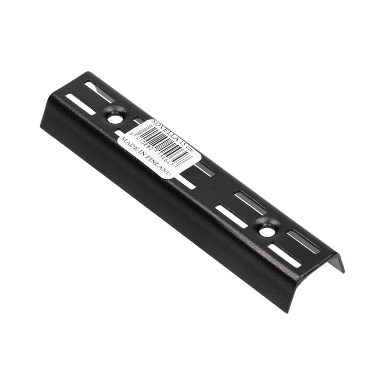 Afbeelding laden in galerijviewer, Sovella 1013146 - wandrail zwart 15cm | 10 stuks
