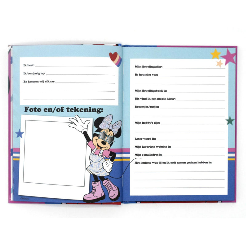 ギャラリービューアに画像をロードする, Interstat vriendenboek minnie mouse
