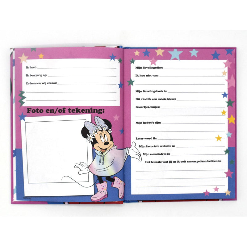 Afbeelding laden in galerijviewer, Interstat vriendenboek minnie mouse. 4+
