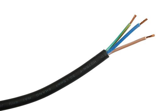 Neopreenkabel 3x 1.5mm²