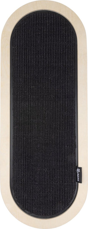 District 70 space sisal krabplank voor aan de muur - zwart - 74 x 28 cm