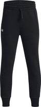 Under armour ua rival fleece joggers meisjes sportbroek - zwart