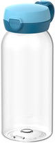 Mepal drinkfles met flipdop campus - 600 ml - waterfles kinderen - lekdicht - hygiënische deksel - cool blue
