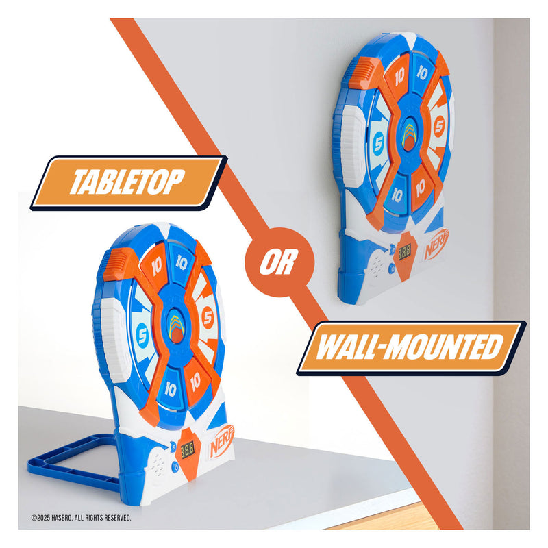 Chargez l'image dans la visionneuse de la galerie, Hasbro nerf bullseye electronic target core bewegend schietdoel
