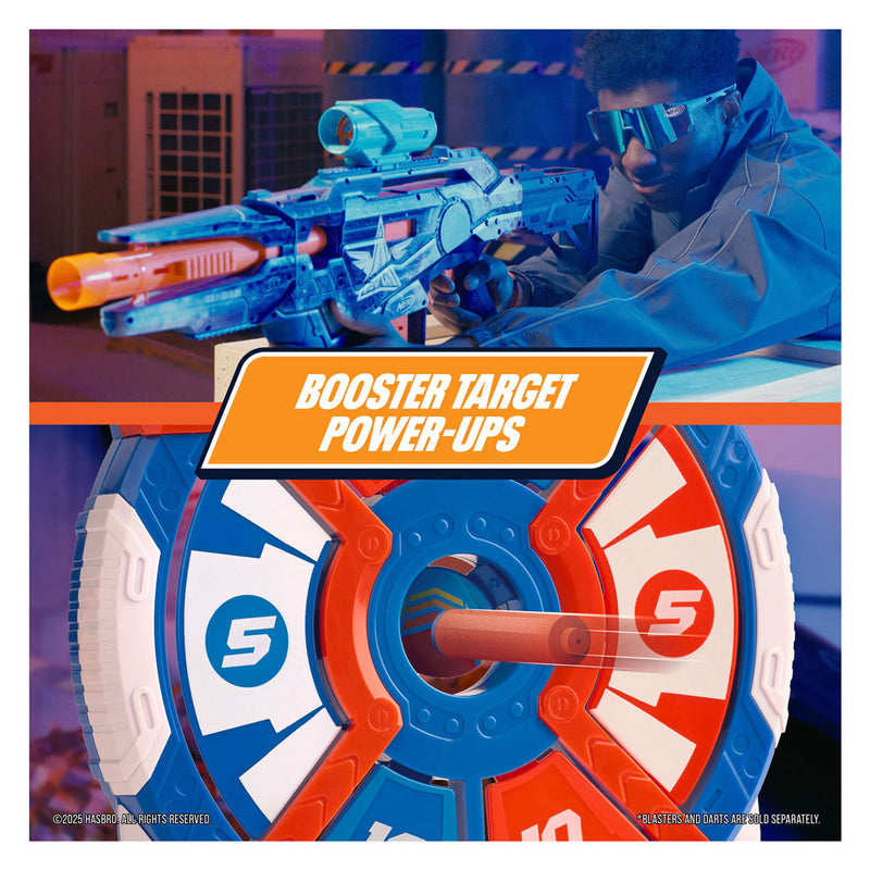 Chargez l'image dans la visionneuse de la galerie, Hasbro nerf bullseye electronic target core bewegend schietdoel
