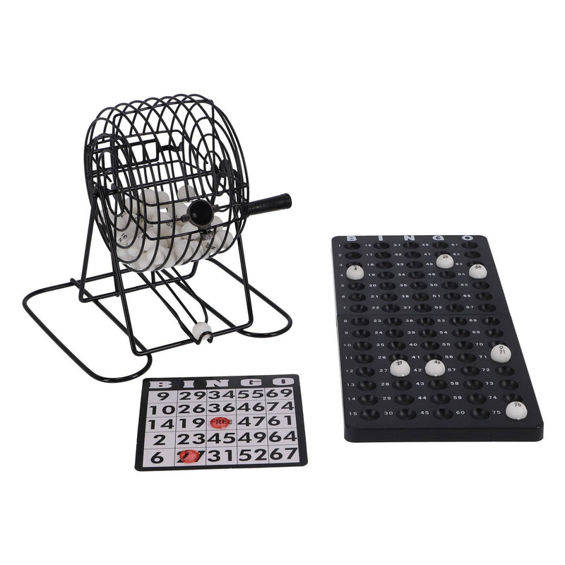 ギャラリービューアに画像をロードする, Oball bingomolen metaal retro 75 ballen
