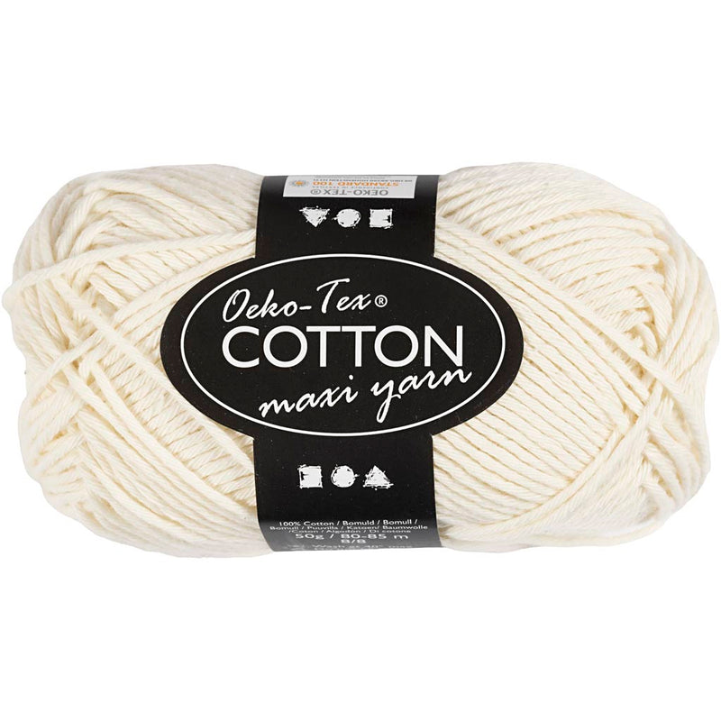 Load image into Gallery viewer, Creativ company https: www.cchobby.nl katoengaren-afm-8-8-l-80-85-m-needle-4-4-5-off-white-50-gr-1-bol

