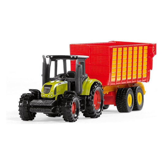 Siku 1650 claas tractor met silagewagen 1:72