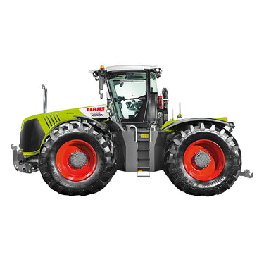 Siku 3271, claas xerion 5000 tractor, 1:32, metaal kunststof, groen, ackermann-besturing en trekhaak