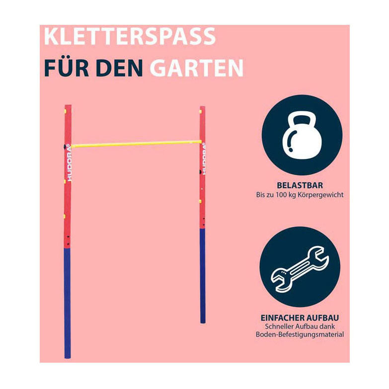 Load image into Gallery viewer, Hudora rekstok duikelrek fabian enkel
