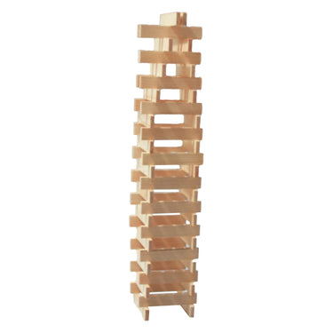 Bblocks bouwplankjes blank, 100 stuks