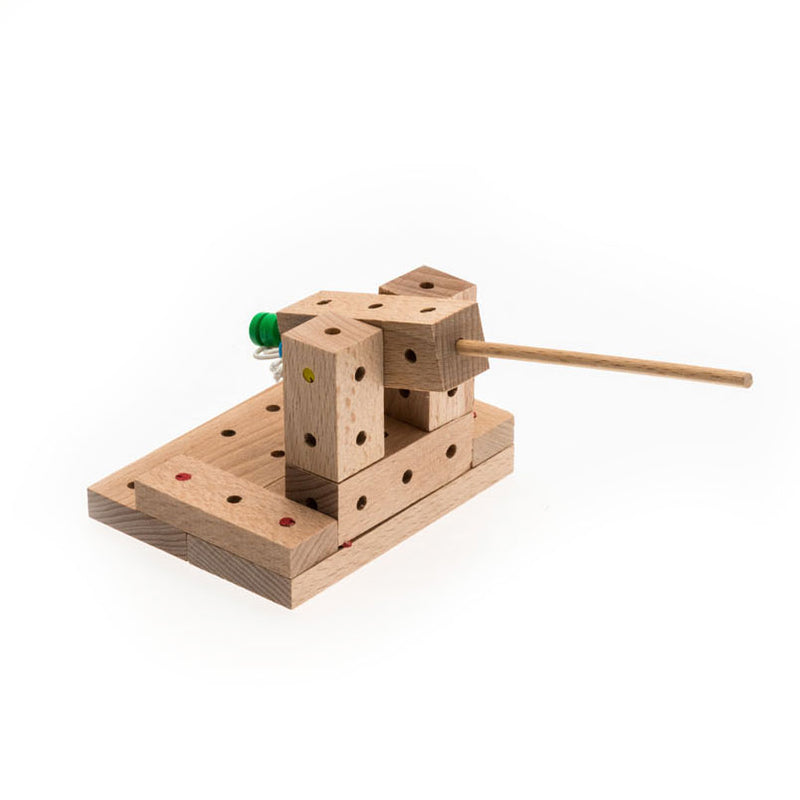 Load image into Gallery viewer, Matador explorer catapulte constructieset hout, 60dlg.
