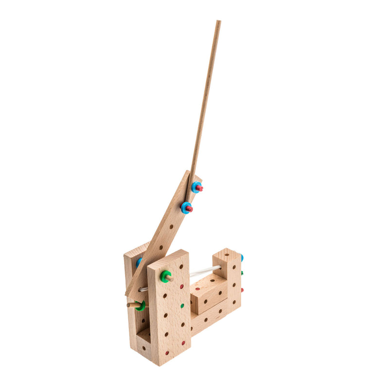 Load image into Gallery viewer, Matador explorer catapulte constructieset hout, 60dlg.
