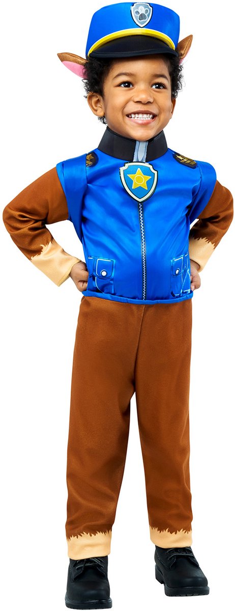 Rubies paw patrol luxe verkleedpakje chase 3-4 jaar