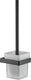 Plieger altea wc borstel met houder – wandmontage – matzwart