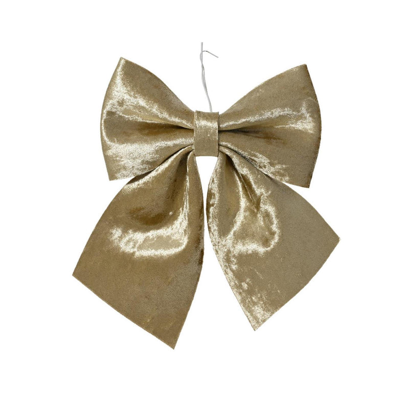 Laden Sie das Bild in Galerie -Viewer, Decoris strik goud set van 2 stuks 12x13cm
