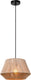 Lucide jessica - hanglamp - 1xe27 - grijs - japandi