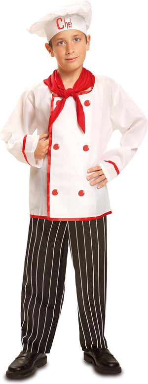 Mom funcompany chef kok kostuum ron jongen - 10-12 jaar