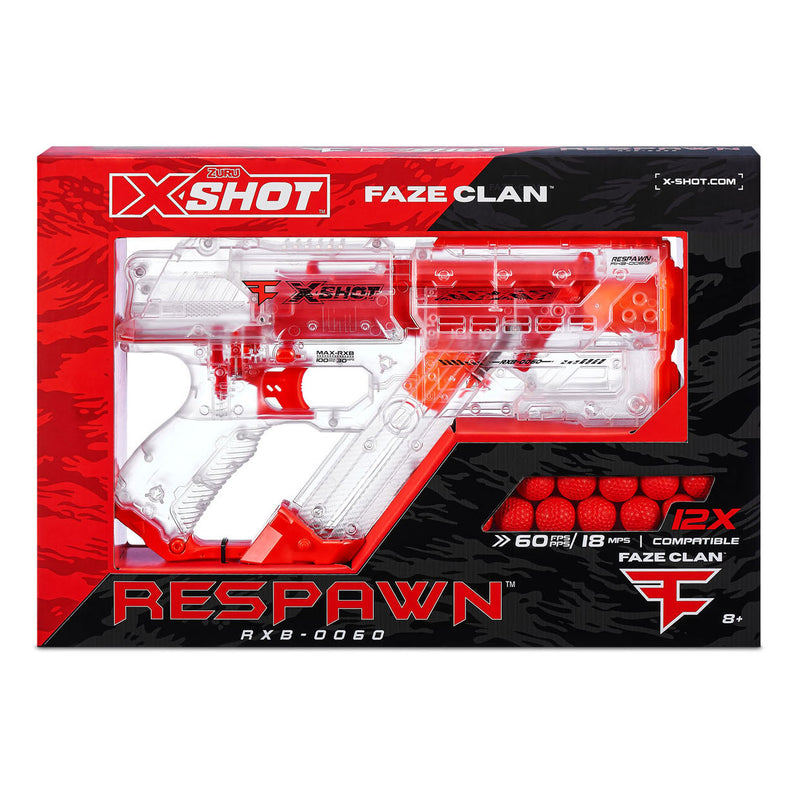 Load image into Gallery viewer, Zuru x-shot chaos faze respawn met 12 dartballen
