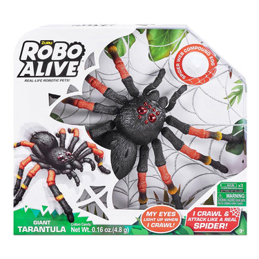 Zuru robo alive giant tarantula met spinnenweb slijm