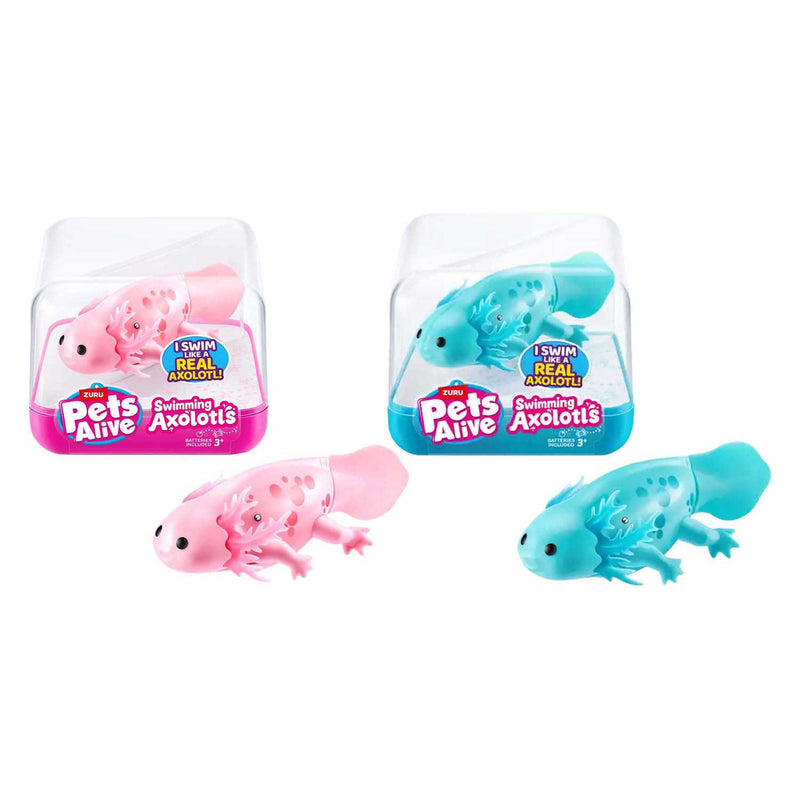 Load image into Gallery viewer, Zuru pets alive zwemmende axolotl
