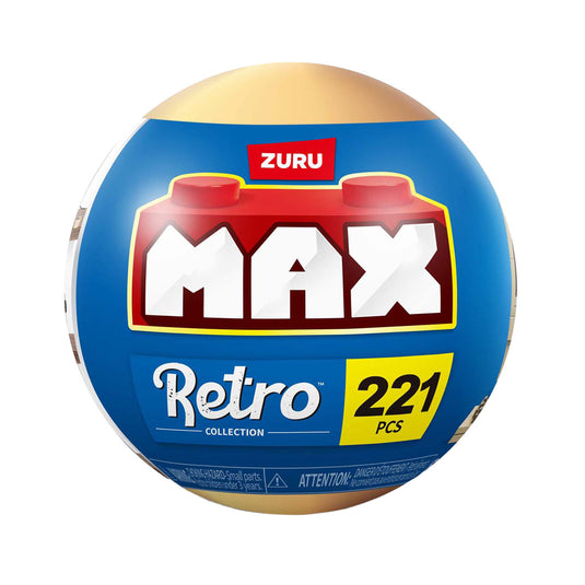 Zuru max premium retro - bouwspeelset in verrassingsbal