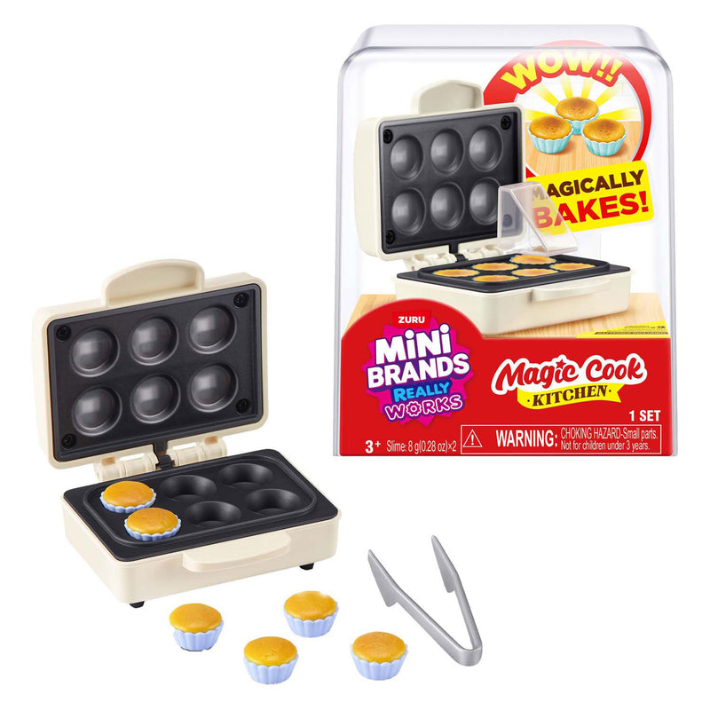 ギャラリービューアに画像をロードする, Zuru mini brands really works - magic cook kitchen capsule series 1 - muffin maker
