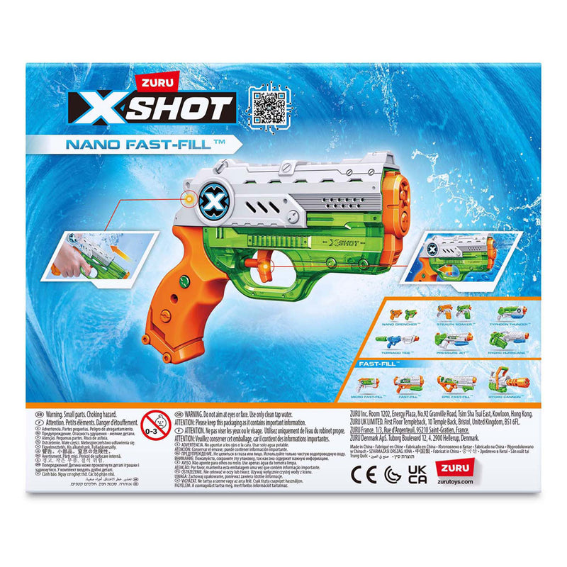 Load image into Gallery viewer, Zuru x-shot fast fill nano blaster waterpistool
