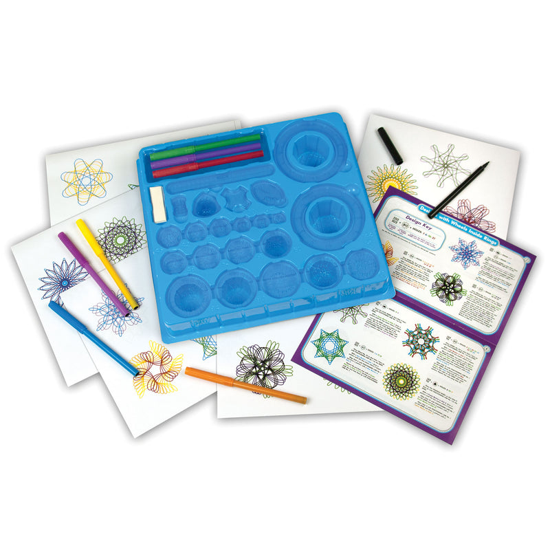 Afbeelding laden in galerijviewer, Hasbro spirograph speelset met markers
