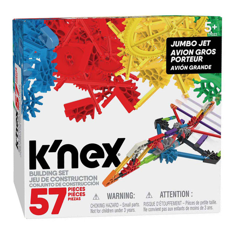 Chargez l'image dans la visionneuse de la galerie, K'nex bouwset - jumbo jet, 57dlg.
