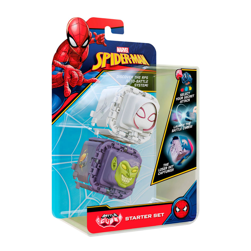 Load image into Gallery viewer, Boti Spiderman Battle Cube Gwen vs Green Goblin
